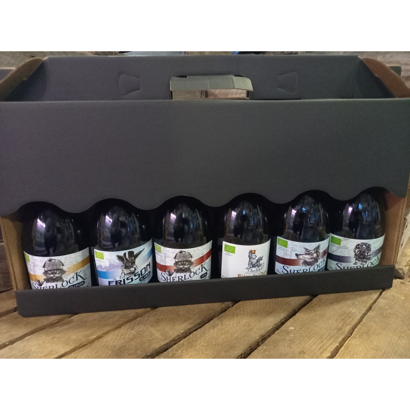 Coffret 6 Bières Artisanales - Brassage 100% Français - Livraison Gratuite  en France