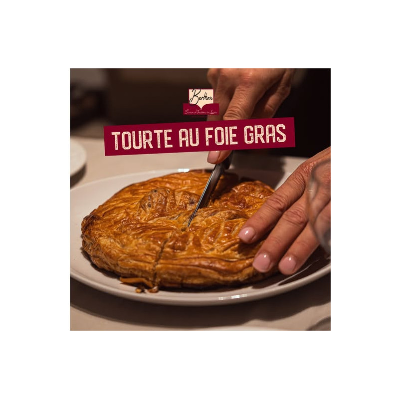 Tourte au foie gras