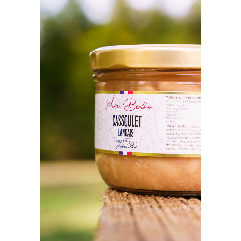 Cassoulet Landais – Maison Berthon & Justine Piluso 350grs