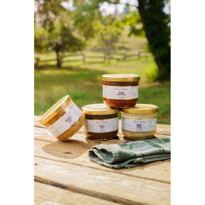 Sélection 4 plats cuisinés Justine Piluso 350grs
